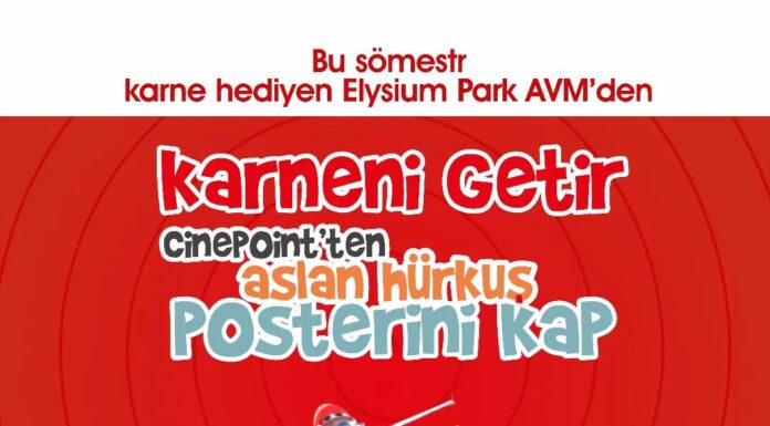 Karneni getir, Cinepoint’ten Aslan Hürkuş posterini kap!