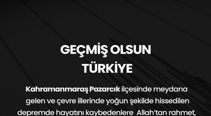 Geçmiş Olsun Türkiye