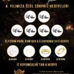 Elysium Park AVM 4 Yaşında!