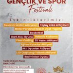 GENÇLİK VE SPOR FESTİVALİ BAŞLIYOR!